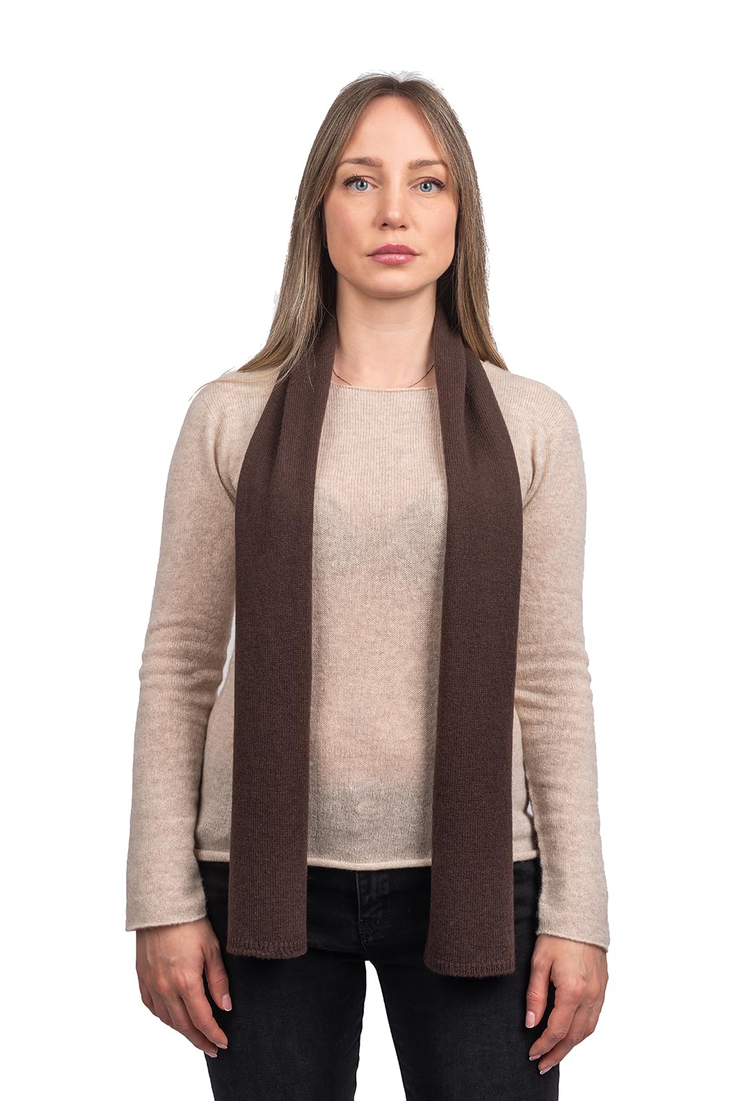 Dalle Piane Cashmere Damen Mini Schal 100% Kaschmir