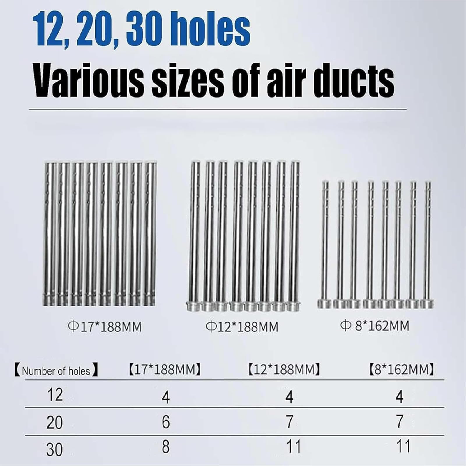 Suszarka do szkła laboratoryjnego, suszarka o mocy 800 W z otworami 12/20/30, szybki czas suszenia probówek i zlewek: 8-10 minut (20holes)