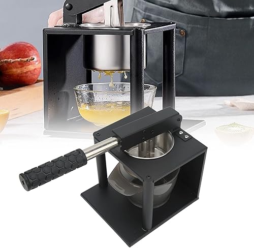 Miniatura 4 de TOPINCN Exprimidor manual de prensa - Exprimidor de limón de granada, máquina de frutas WI, máquina de sandía, palanca, acero inoxidable 304