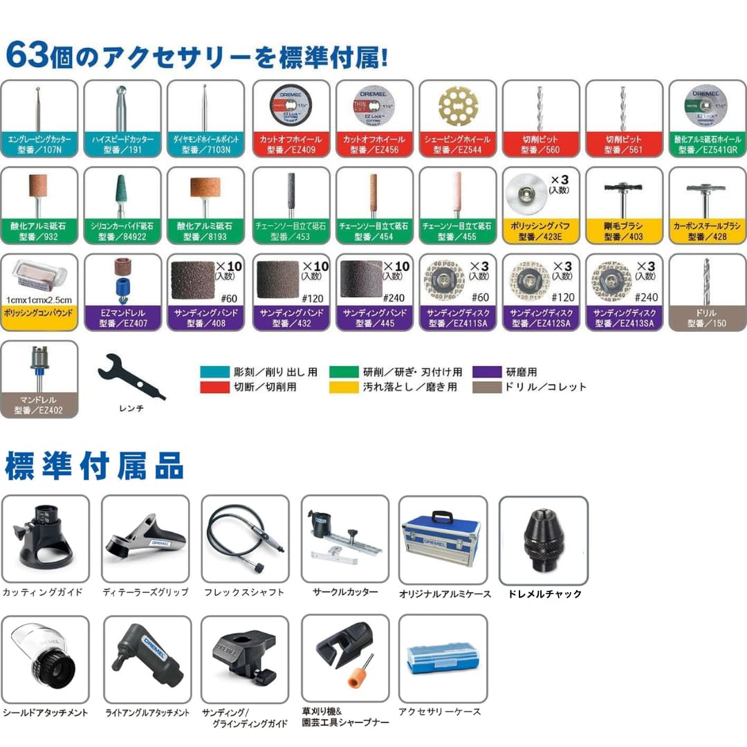 Amazon | Dremel(ドレメル) ハイスピードロータリーツール プレミアム 