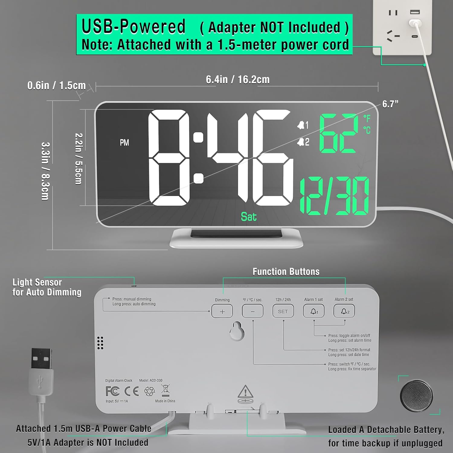 KOSUMOSU Alarm Clock: Revolutionize Your Bedroom Routine!