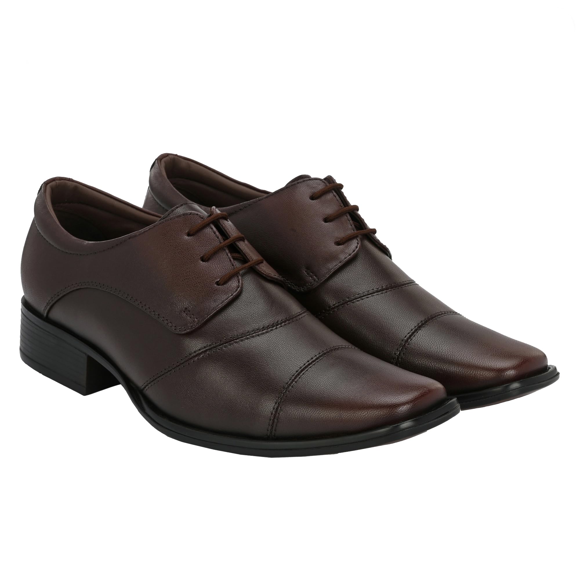 Shoes Genuine Leather Comfortable Lace Up Black Formal Shoes for Men | Office Uniform Dress Loafer Shoe for Office Bussiness Meeting-image-20