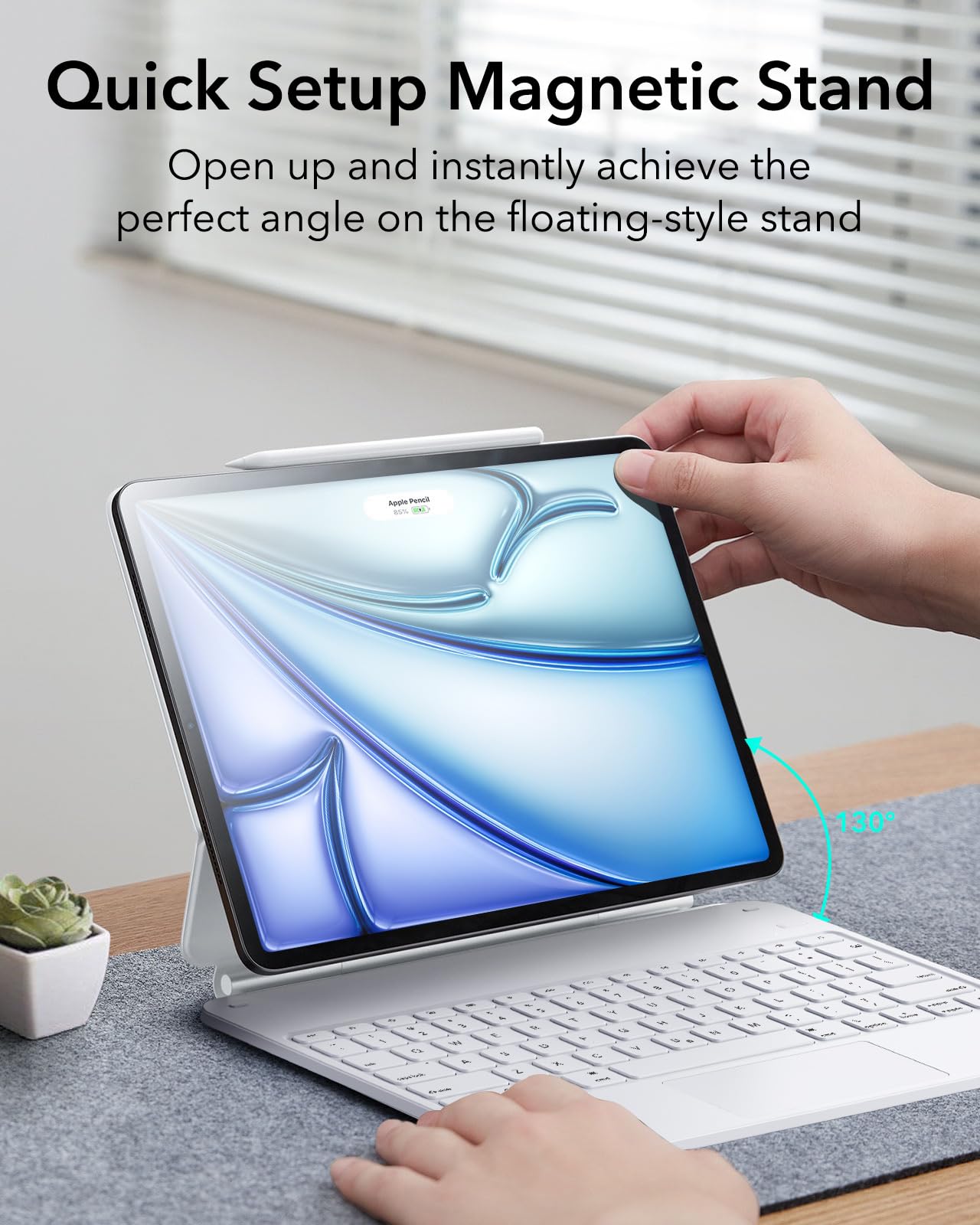 Amazon.com: ESR for iPad Air 13 Inch Case Keyboard M4/M3/M2 (2026