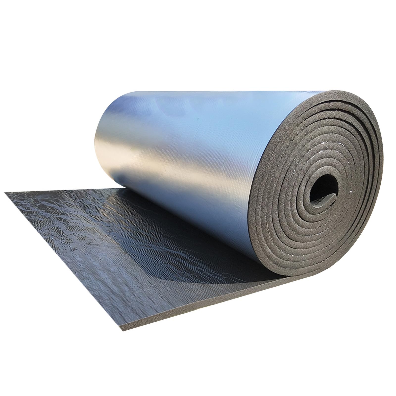 EBZFASO Double Aluminium Bubble Insulation Foil, Flame Retardant Waterproof Heat Insulation(1 * 10m Thickness 20mm)