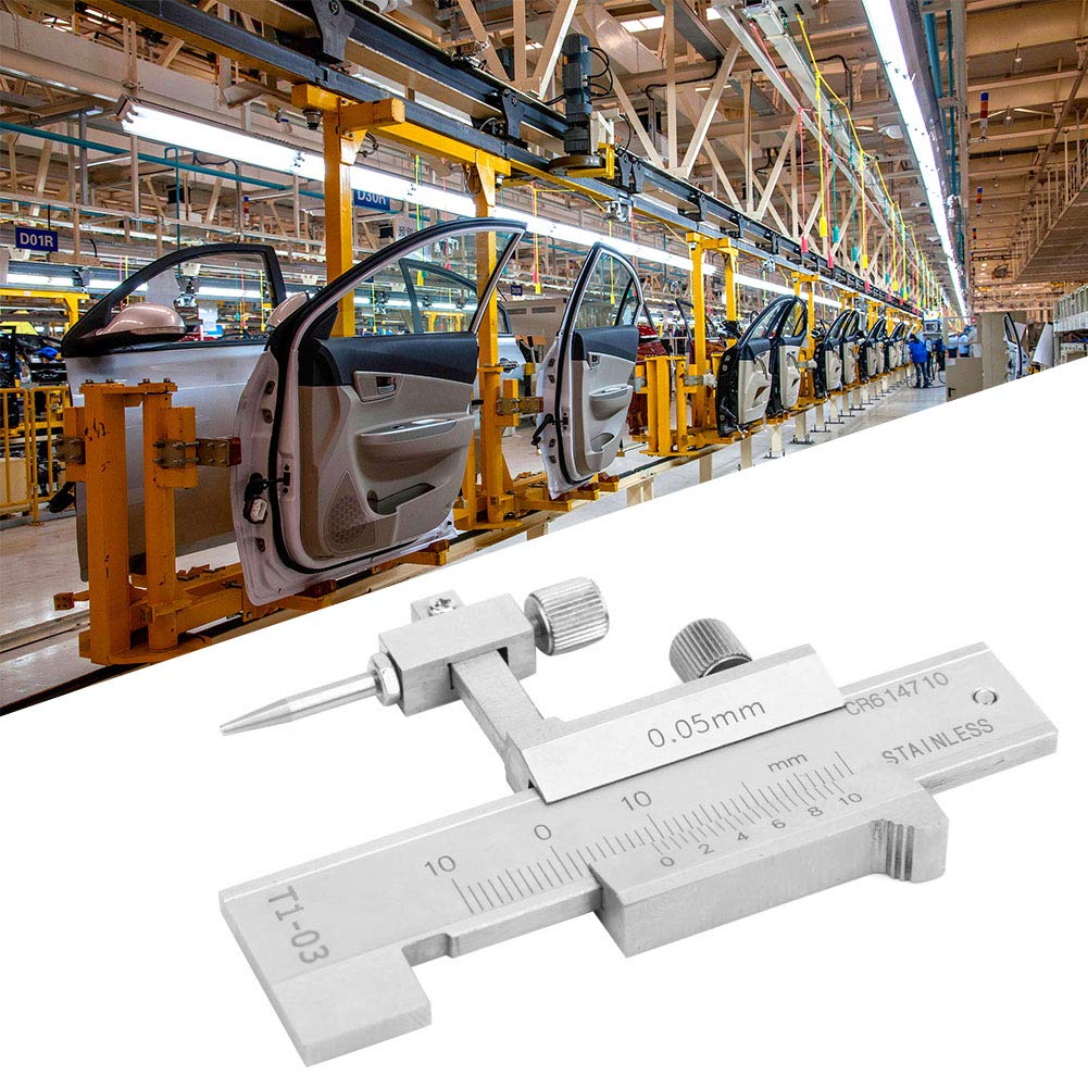Instrument odcinka twarzy 0-20 mm | Wysoka dokładność ± 0,05 mm Urządzenie pomiarowe | Forma produkcji/kontroli motoryzacyjnej | Solidna skala z wyraźnymi oznaczeniami