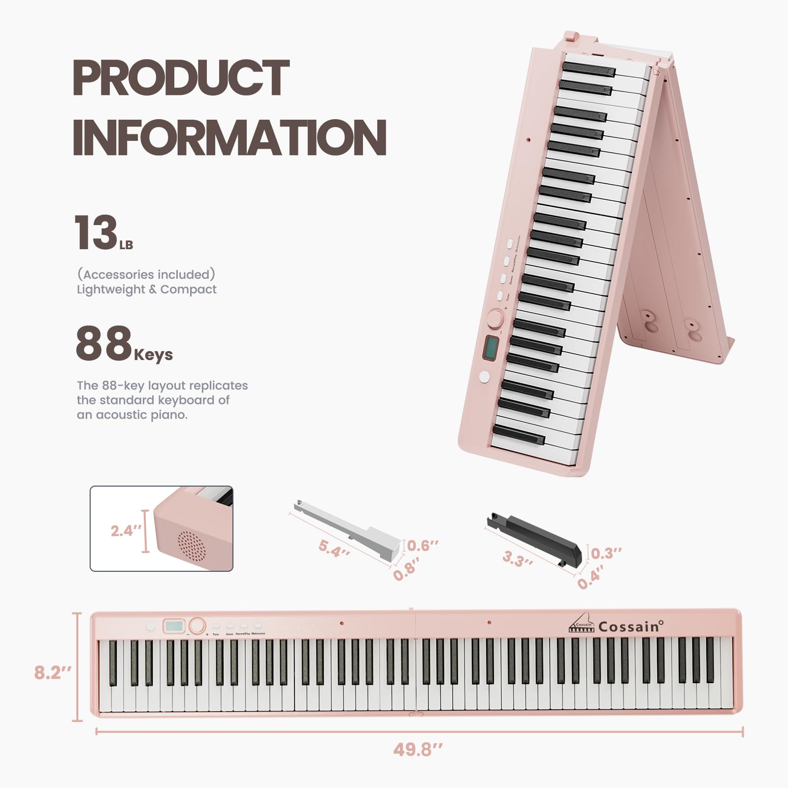 Cossain 電子ピアノ 88鍵 X88S Amazon.com: Cossain 88 Key Digital