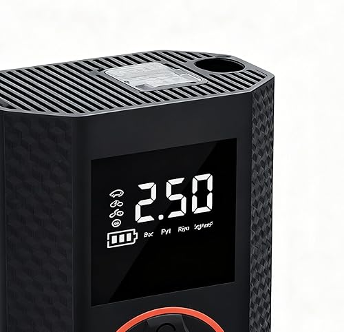 Miniatura 9 de Portable Air Pump  Rechargeable Cordless Inflation, Device with Automatic Shut Off, Compact Tire Inflator, Mini Air Compressor for Reliable Pressure