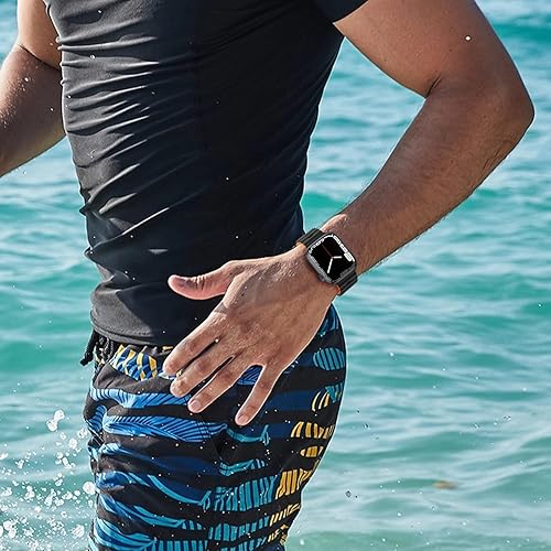 Miniatura 5 de Anlinser Bands Compatible with Apple Watch Band 41mm 40mm 38mm, Adjustable Strap Designed for Apple Watch SE Series 9 8 7 6 5 4 3 2 1