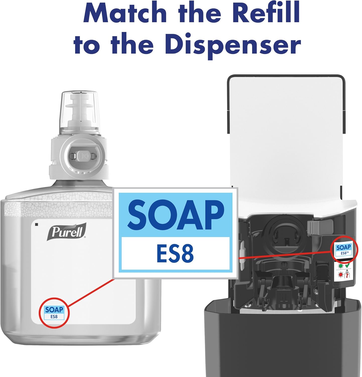 Graphite Automatic Touch-Free Soap Dispenser with 1200 mL Capacity