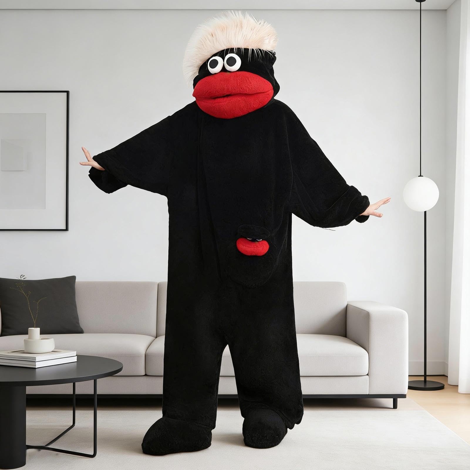 Alberner Onesie para adultos, pijama festivo para cosplay, pelele de juego de rol, para mujer y hombre, disfraz de fiesta, noche de cine, actuación temática, evento temático, baile de