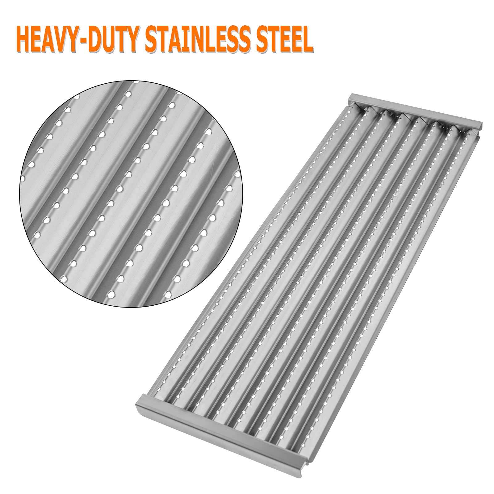 BBQ Future 3 Pack Grill Grate and Emitter Replacement Parts for Char