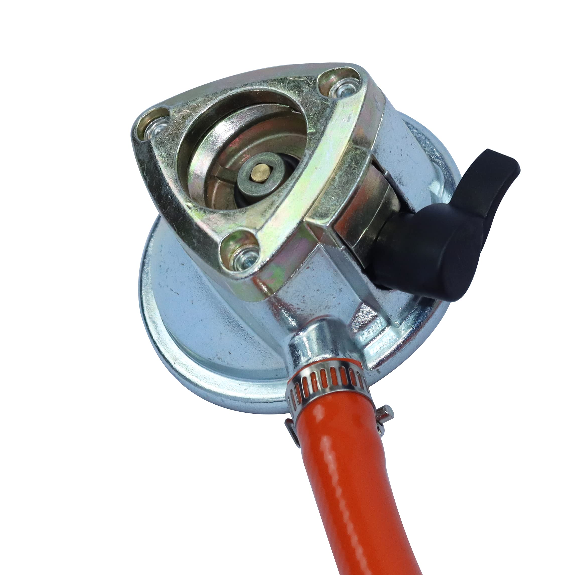 Valvola Gas Propano In Ottone – Attacco Maschio Flare 3/8" Con Dispositivo Sicurezza (Nuovo)