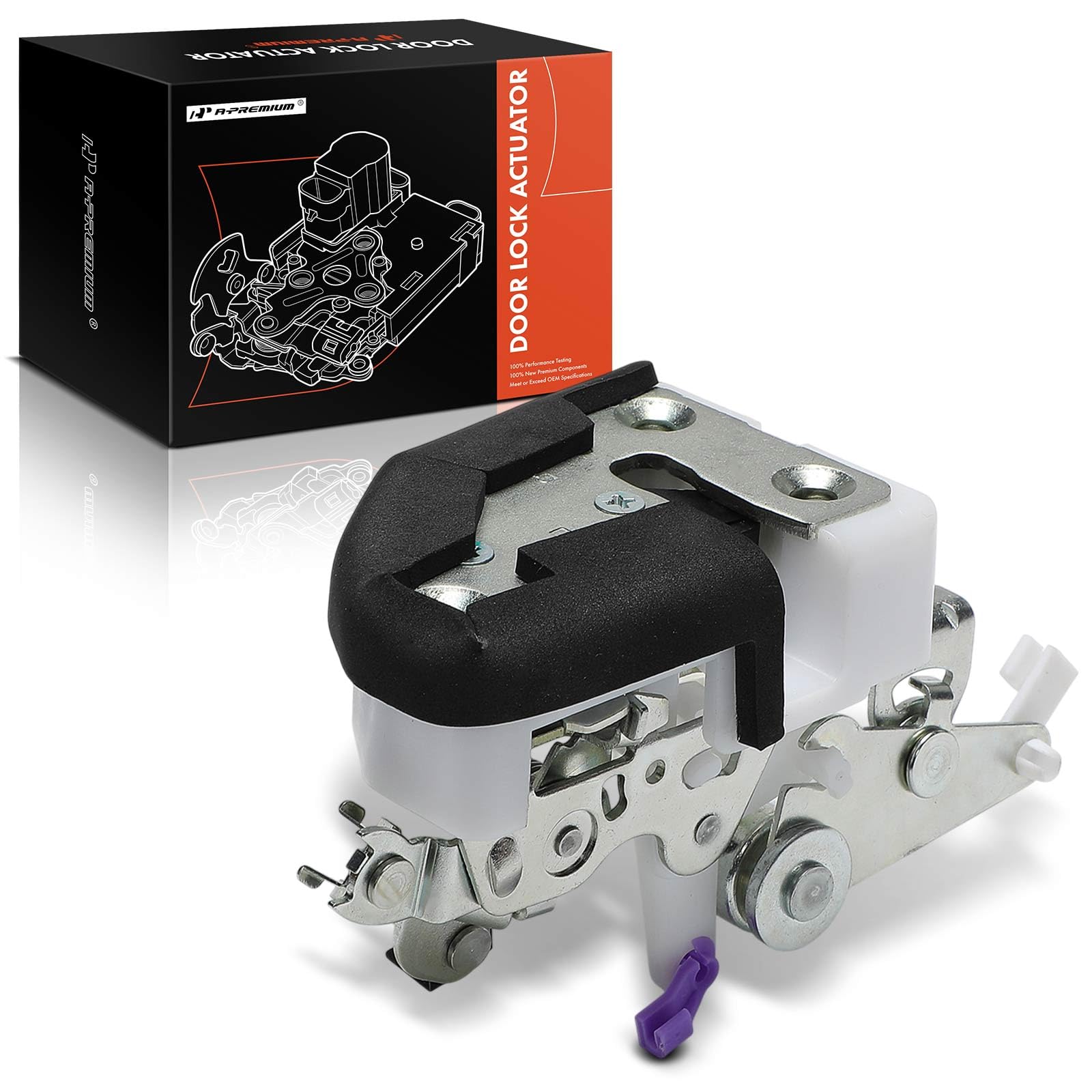 A-Premium Door Lock Latch Actuator Compatible with Jeep Vehicles - TJ Series Wrangler 2003 2004 2005 2006 - Front Right Passenger Side