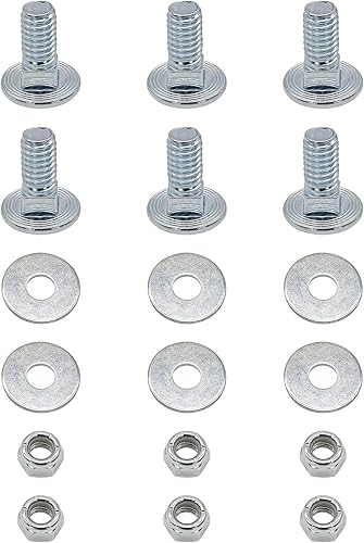 6PK 710-0451 712-04063 Kit de tuercas y arandelas para zapata deslizante MTD Cub Cadet Yardman 784-5580 736-0242 712-04063 GW-37002 soplador de nieve