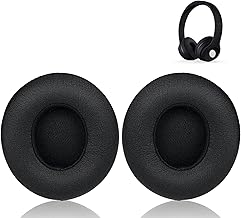Ear Pads for Beats Solo 3, Premium Memory Foam Earpads Cushions Headphones with Beats by DRE Solo 2 & Solo 3 Wireless On-Ear Headphones, Professional Solo 3 Wireless Ear Pads (Black)
