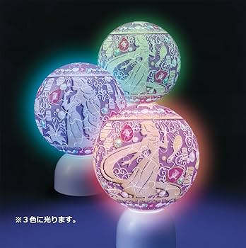 Amazon.co.jp: 60ピース ジグソーパズル 光る球体パズル