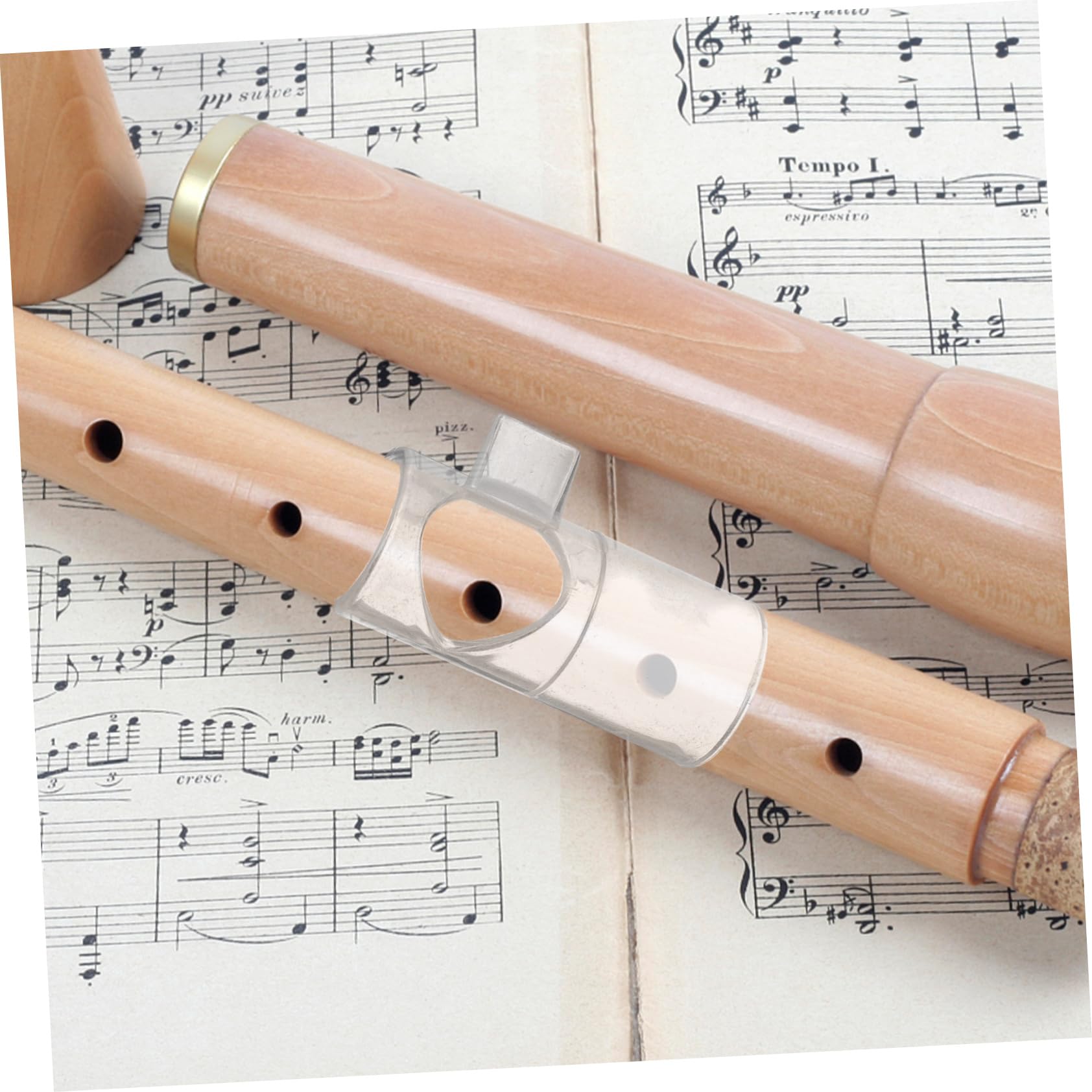 ifundom Części Instrumentu Fletowego C/d Flet Strojony Flet Nylonowy Do Dęcia Dla Osób W Każdym Wieku