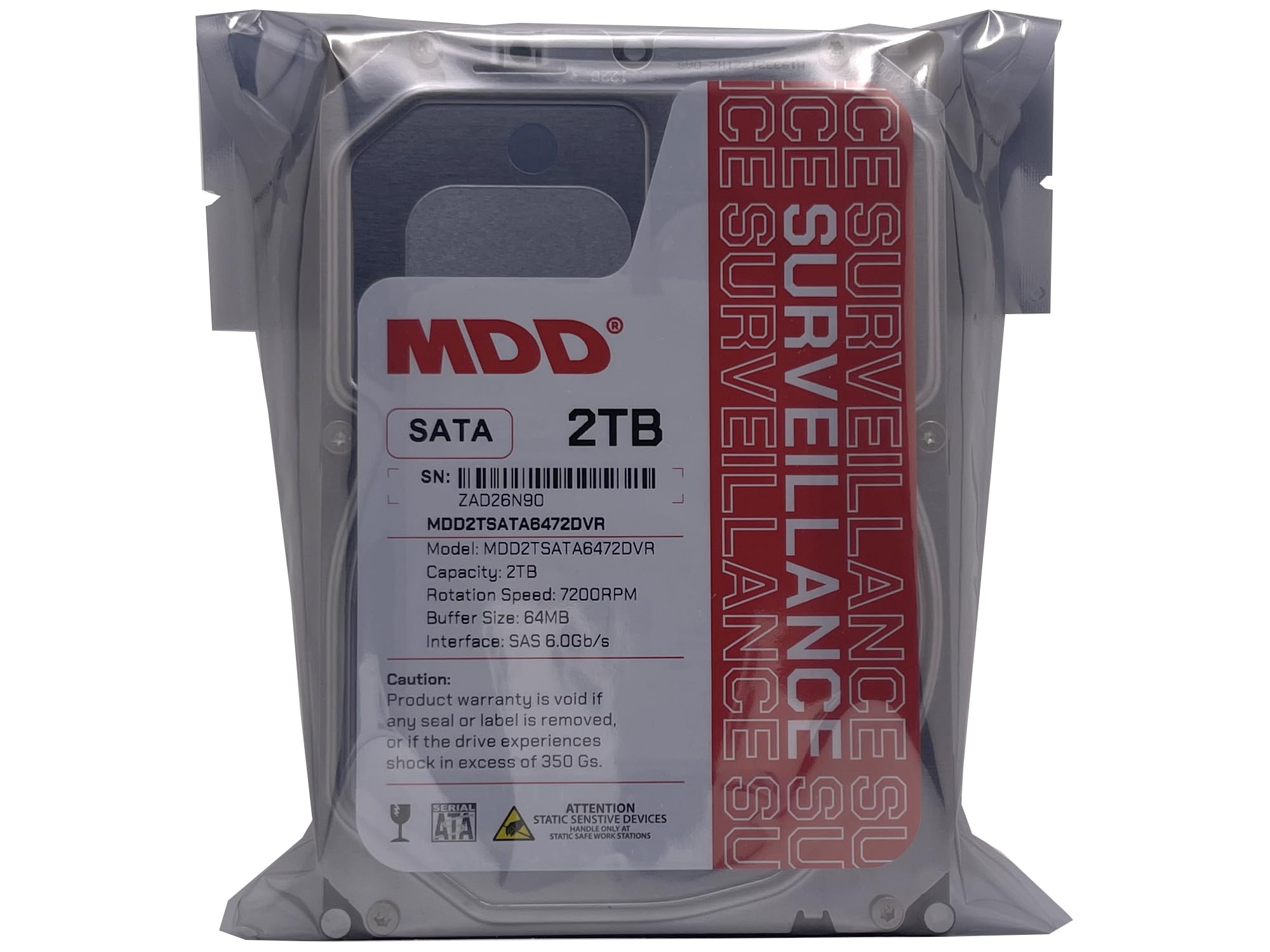 Amazon.com: MDD 2TB 64MB Cache 7200RPM SATA 6.0Gb/s 3.5inch