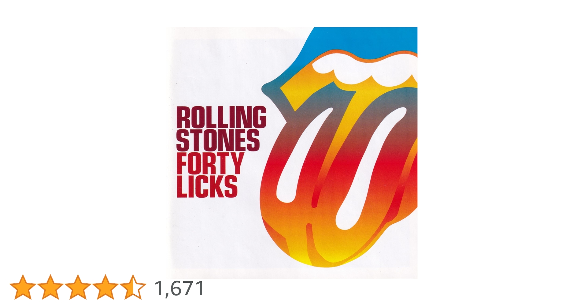 Amazon.co.jp: Forty Licks: ミュージック