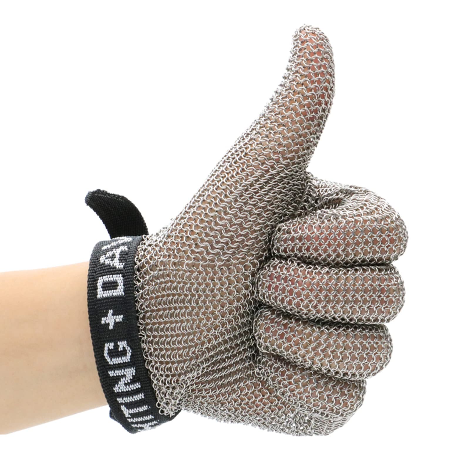 Guantes cómodos Antideslizantes Resistentes a Corte de Metal Pesado, for fábrica de Vidrio/matadero/Cocina (Size : 1pcs/m)