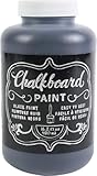 Chalkboard Paint Black&comma; 16 oz&comma; Use for Walls&comma; Doors&comma; Paper&comma; Wood&comma; and More&comma; Perfect for Cards&comma; Decorations&comma; Party Favors&comma; and More
