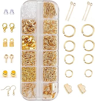 Amazon | Kihusei アクセサリーパーツ 留め具 ゴールド シルバー