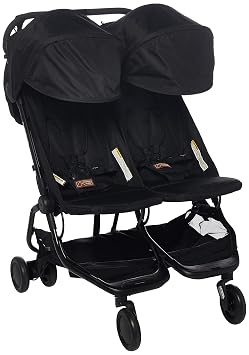 Mountain Buggy Nano Duo Buggy, Black