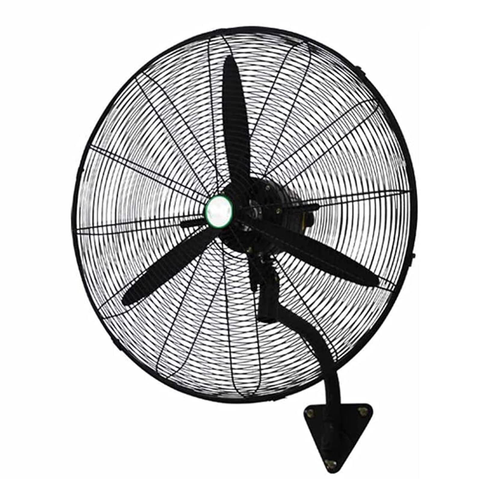 asdchZen Heavy Duty Wall Mount Fan, Silent Electric Fan For Garage, Industrial Ventilation Fan For Workshop, Outdoor Patio Fan,Red-780x750mm