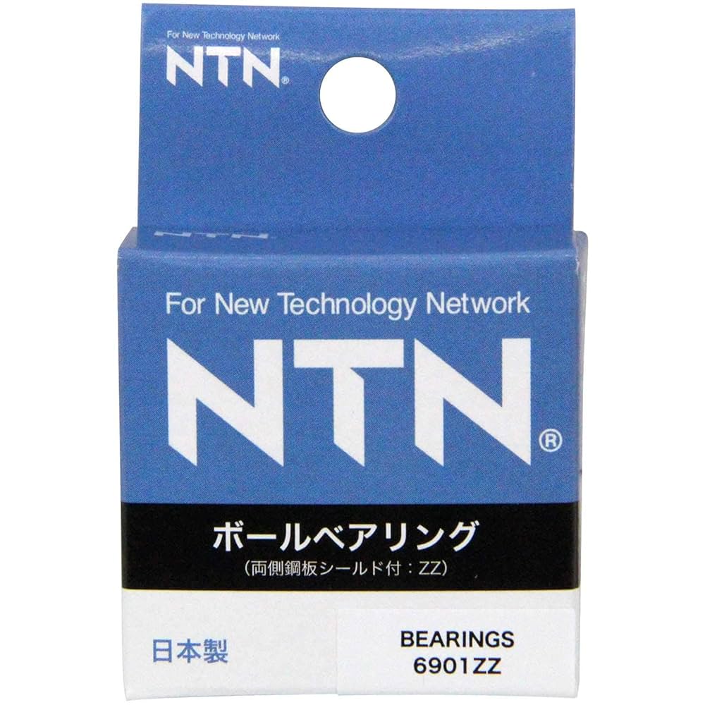 NTN ベアリング 日本製 24個セット Amazon | NTN ボールベアリング 内径12×外径24×幅6mm 6901ZZ