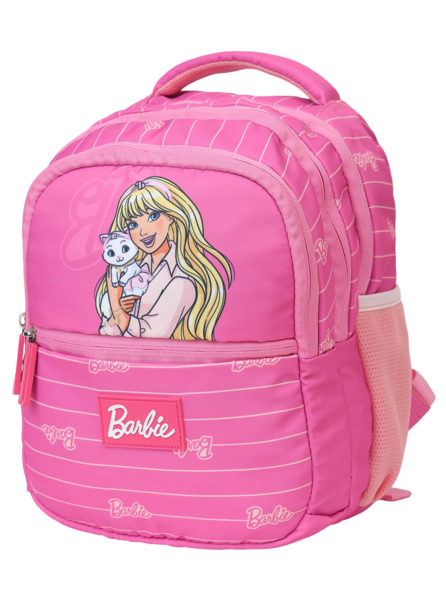 Official Mattel Barbie Bag for Kids Girls| Lightweight, School, Picnic & Travel 14 Inches Backpack for Children-image-17