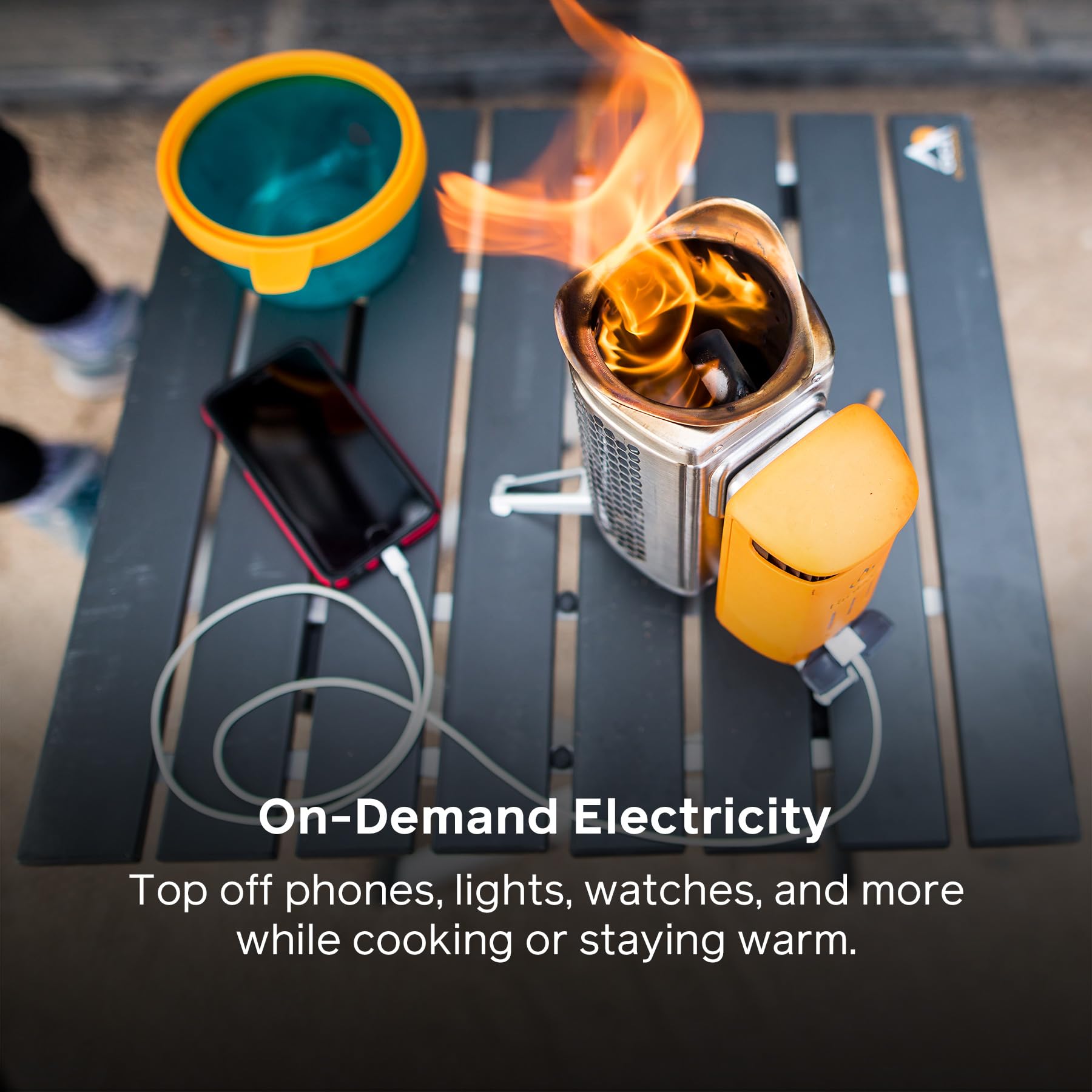 Amazon.com: BioLite CampStove 2+ and KettlePot : Sports & Outdoors