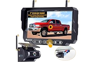 Magnetic Solar Wireless Backup Camera for Trailer