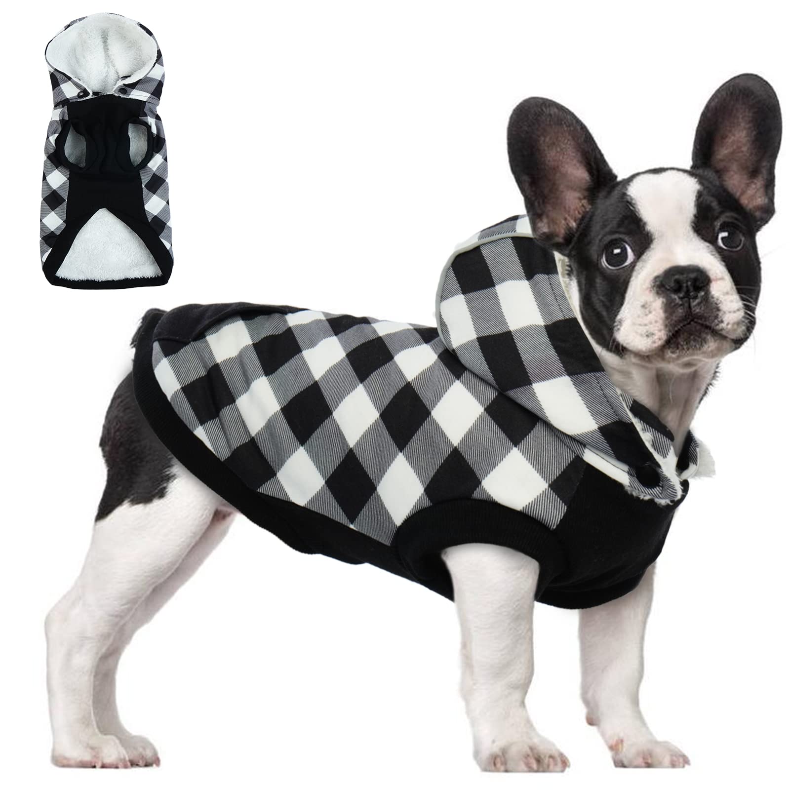 Warmer Hundeoverall Für Winter - 4-beiniger Baumwollmantel Für Kleine Hunde