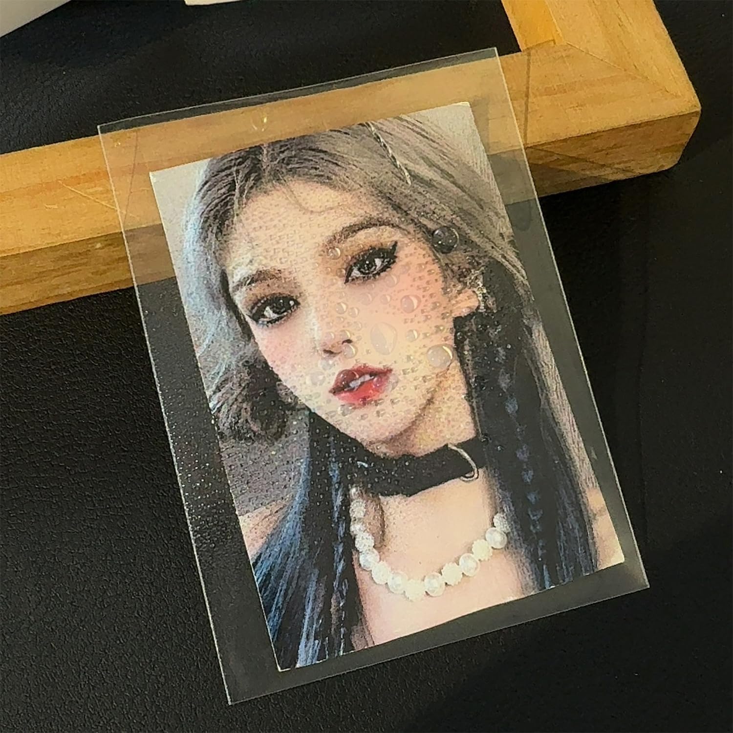50Pcs/Pack Transparent Ultra Thin Covers Card Film Protector Photocard Popcorn Waterproof DIY Korean Idol Cards Sleeves (64x88mm)
