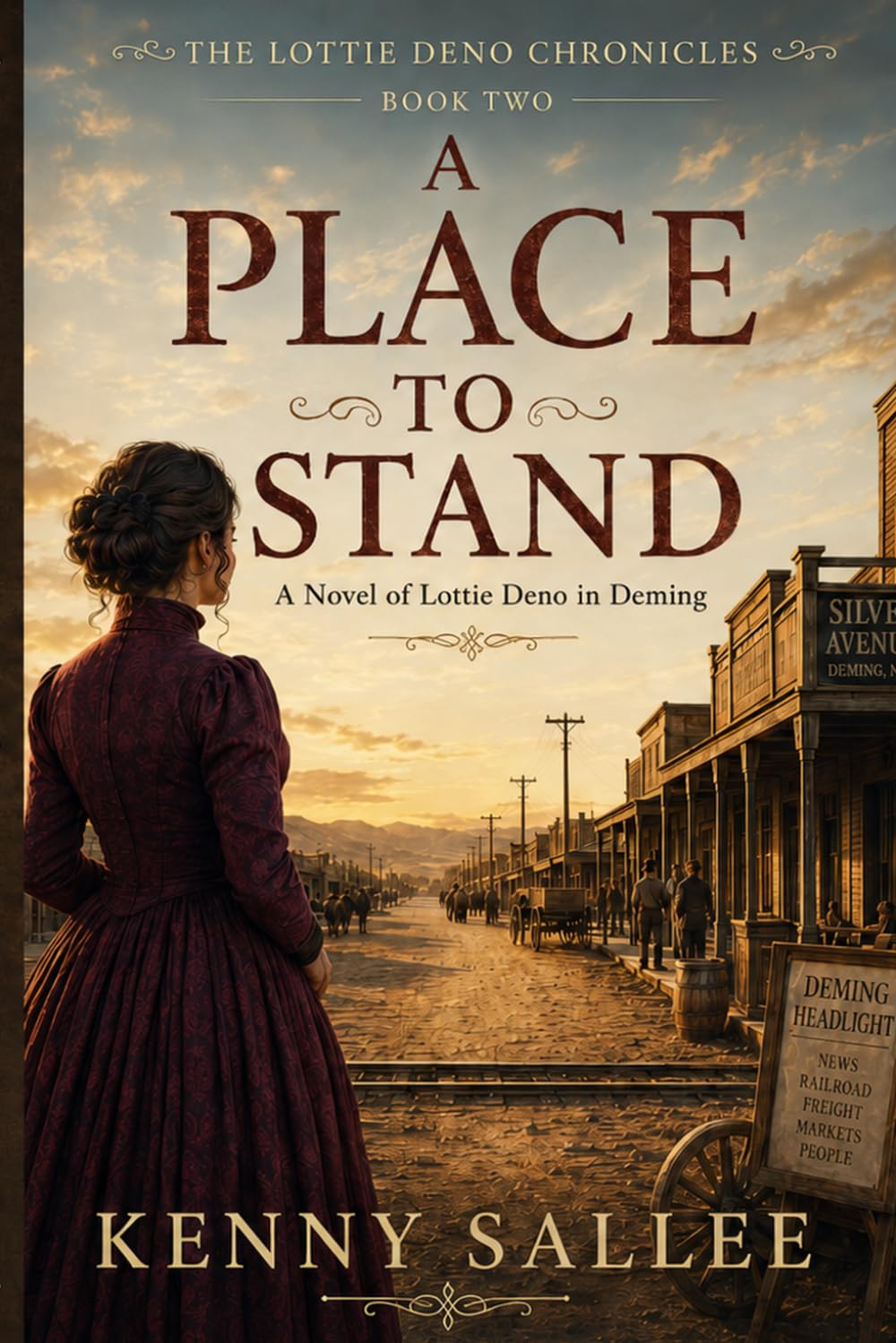 A PLACE TO STAND: A Novel of Lottie Deno in Deming (The Lottie Deno Chronicles)