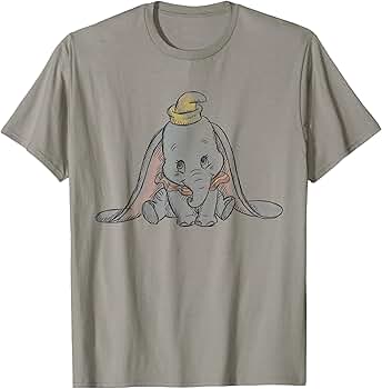 Amazon.com: Disney Classic Dumbo Baby Elephant T-Shirt