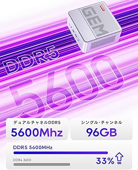 Windowsデスクトップ AOOSTAR GEN 12 miniPC Ryzen 7 7840HS Amazon.co.jp: AOOSTAR GEM12 ミニPC Ryzen 7 8845HS/7840hs/R9 6900HX