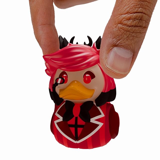 TUBBZ Mini: Hazbin Hotel - Alastor Figura de Pato Cosplay en Vinilo - Edición Mini para Fans de Hellaverse