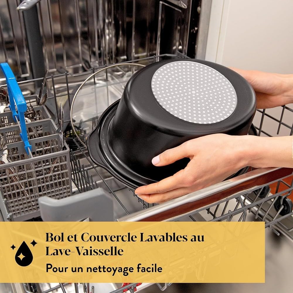 Crockpot Sizzle & Stew Digital Slow Cooker 3.5 L (3-4 persone) Ciotola rimovibile a induzione per la cottura di carni e verdure, presa UE a 2 pin, acciaio inossidabile [CSC112X]