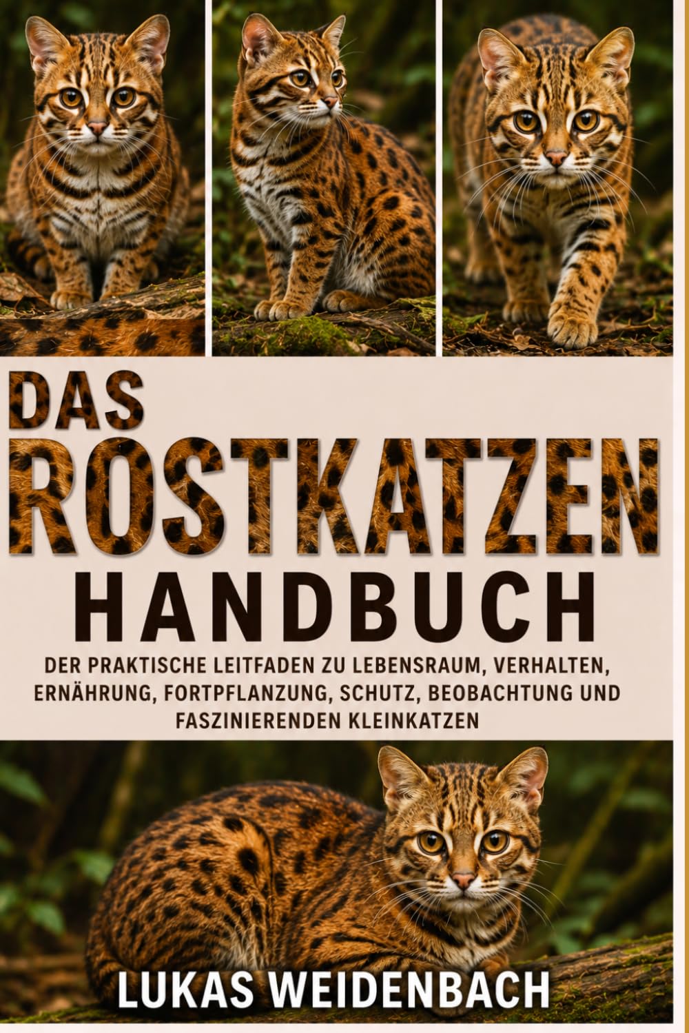 Das Rostkatzen Handbuch: Der praktische Leitfaden zu Lebensraum, Verhalten, Ernährung, Fortpflanzung, Schutz, Beobachtung und faszinierenden Kleinkatzen