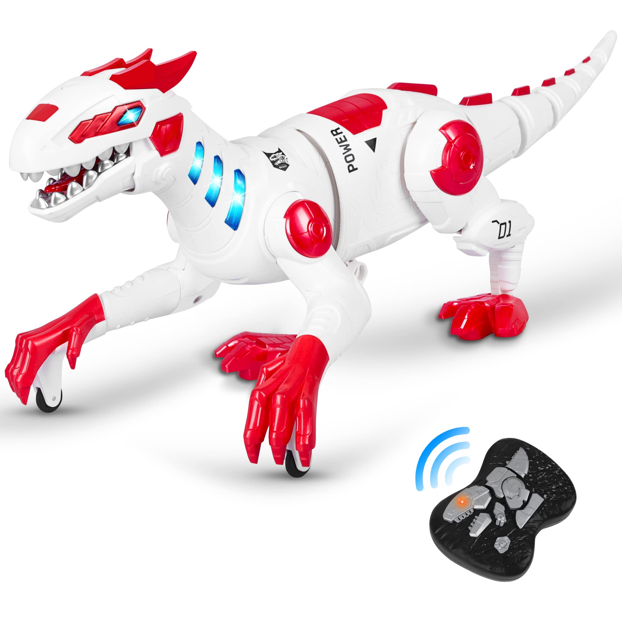 Buy Remote Control Dinosaur Boys Toys, RC Walking Robot Dinosaur Toy