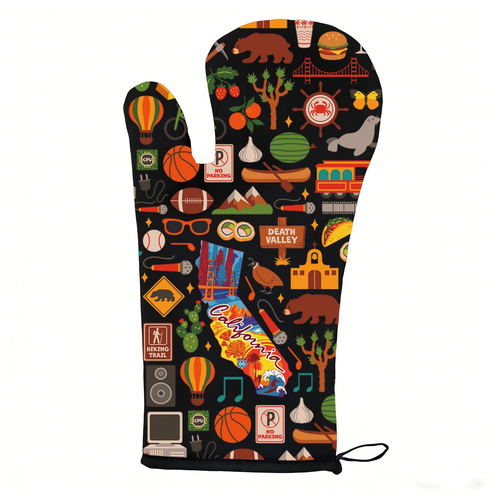 Gants de cuisine California Cadeaux pour surprendre les passionnés de voyage