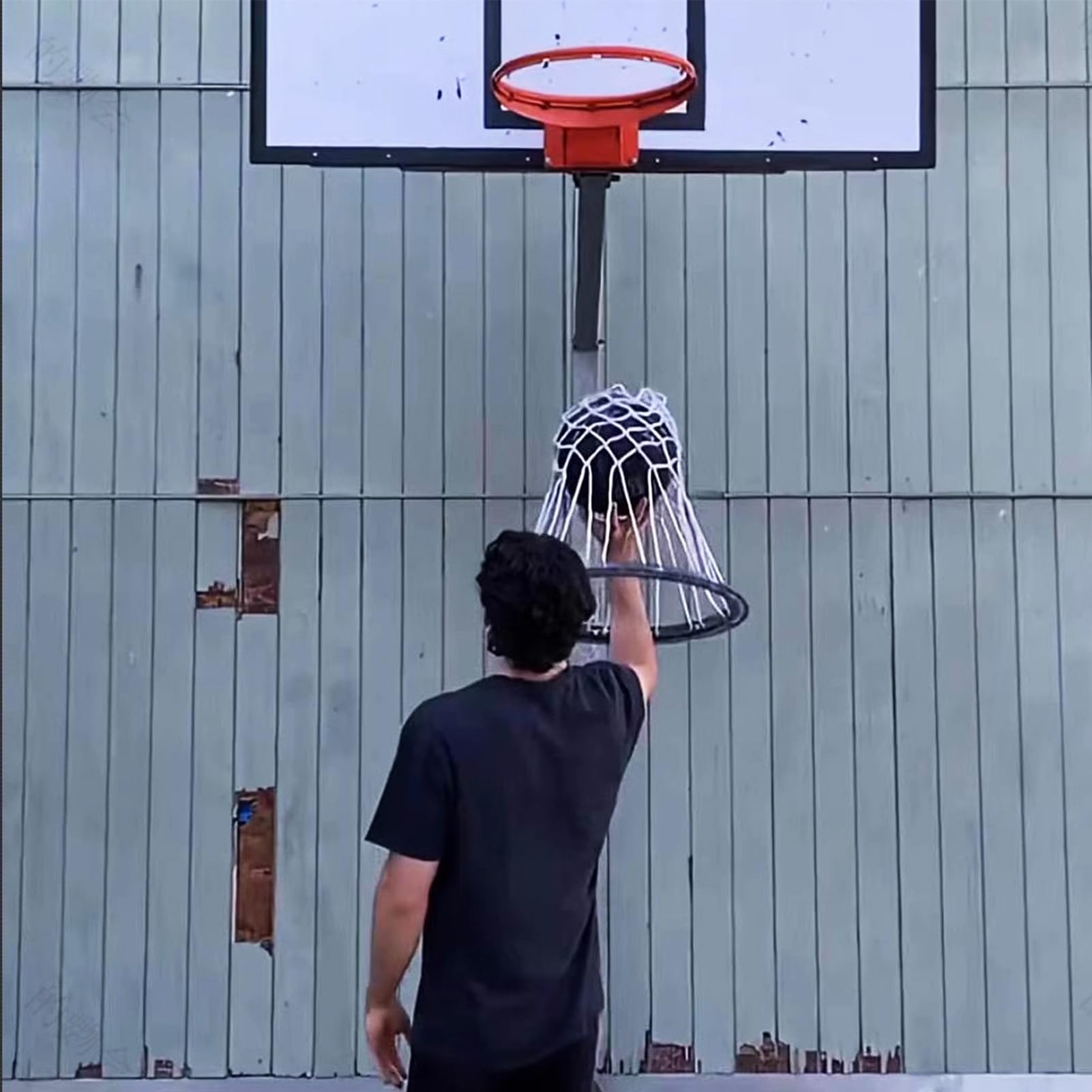 da basket per tutte le stagioni - a cerchio resistente per interni | attrezzatura sportiva resistente, antigroviglio | versatile e durevole per scuole, centri ricreativi, par