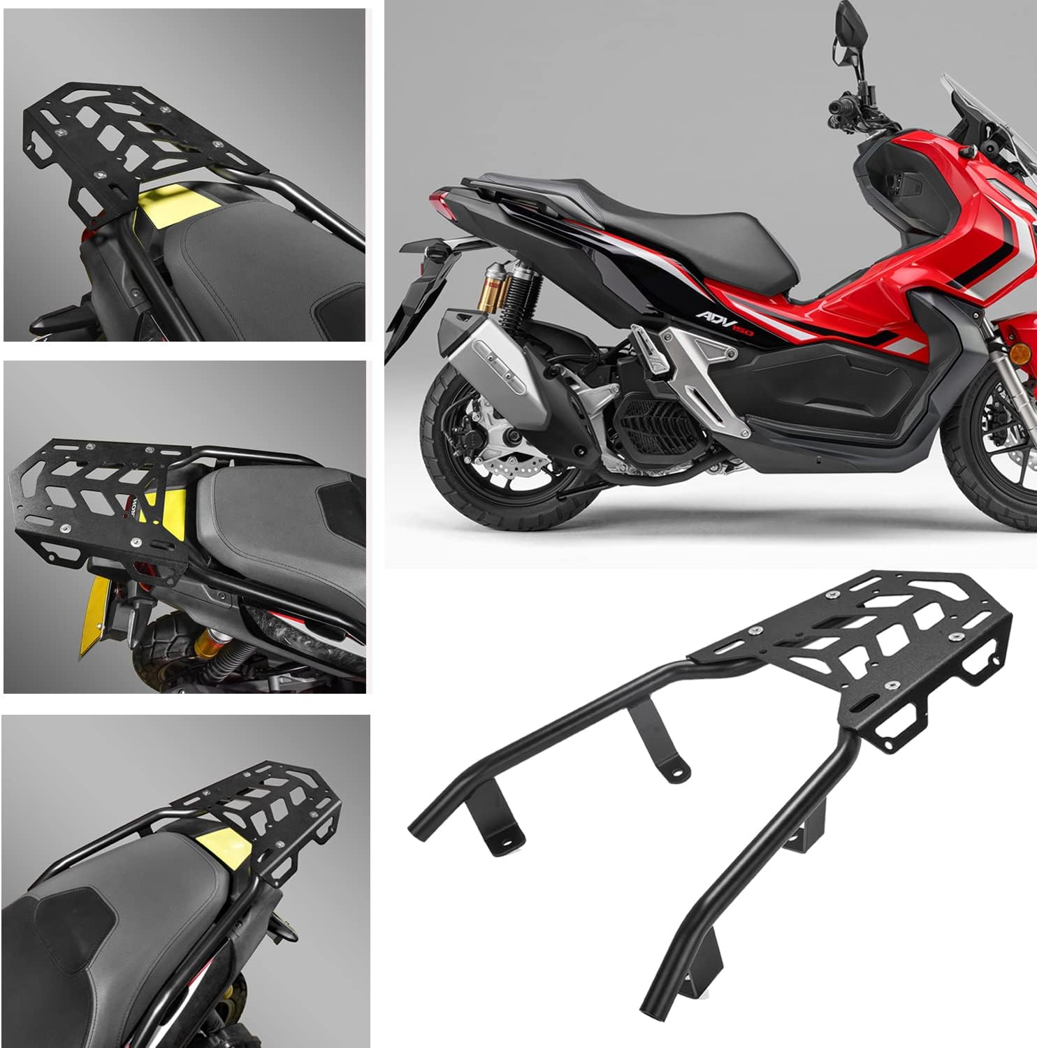 Kacvbei Motorcycle Rear Luggage Rack for ADV150 Luggage