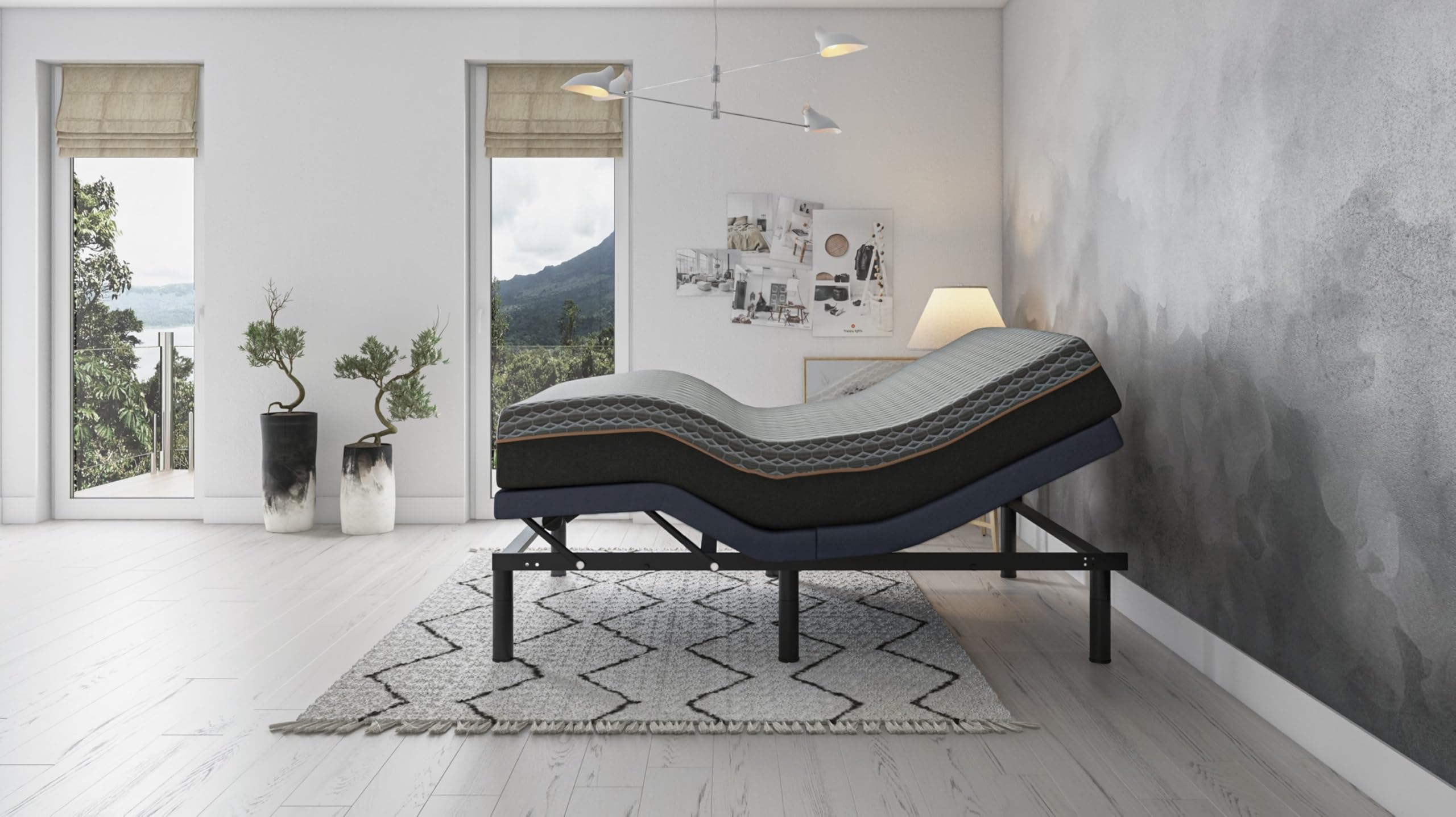 Wycian Bed Riser Firm Queen Bed Base 60