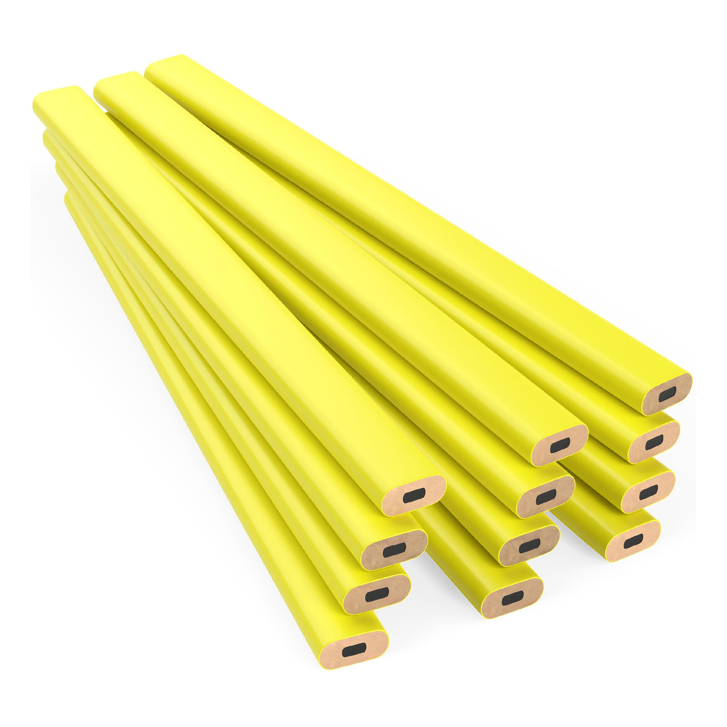 GRAPHITE Carpenter Pencils - 72 Pack for Wood & Concrete -18 GRAPHITE Carpenter Pencils - 72 Pack for Wood & Concrete -18