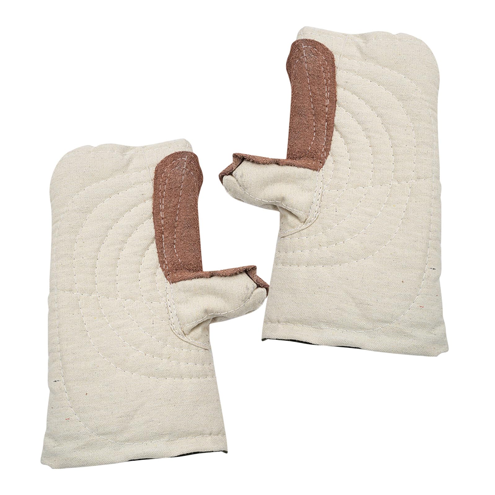 Gants de travail anti-brûlure et moufles de four résistantes à la chaleur