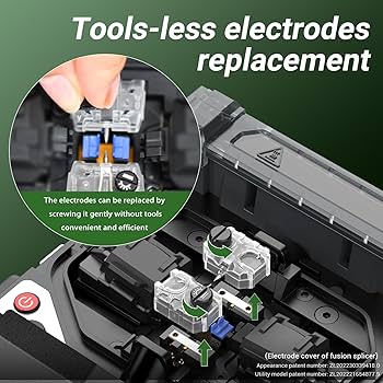 Amazon.com: KOMSHINE Fiber Fusion Splicer FX39 with 6 Motors