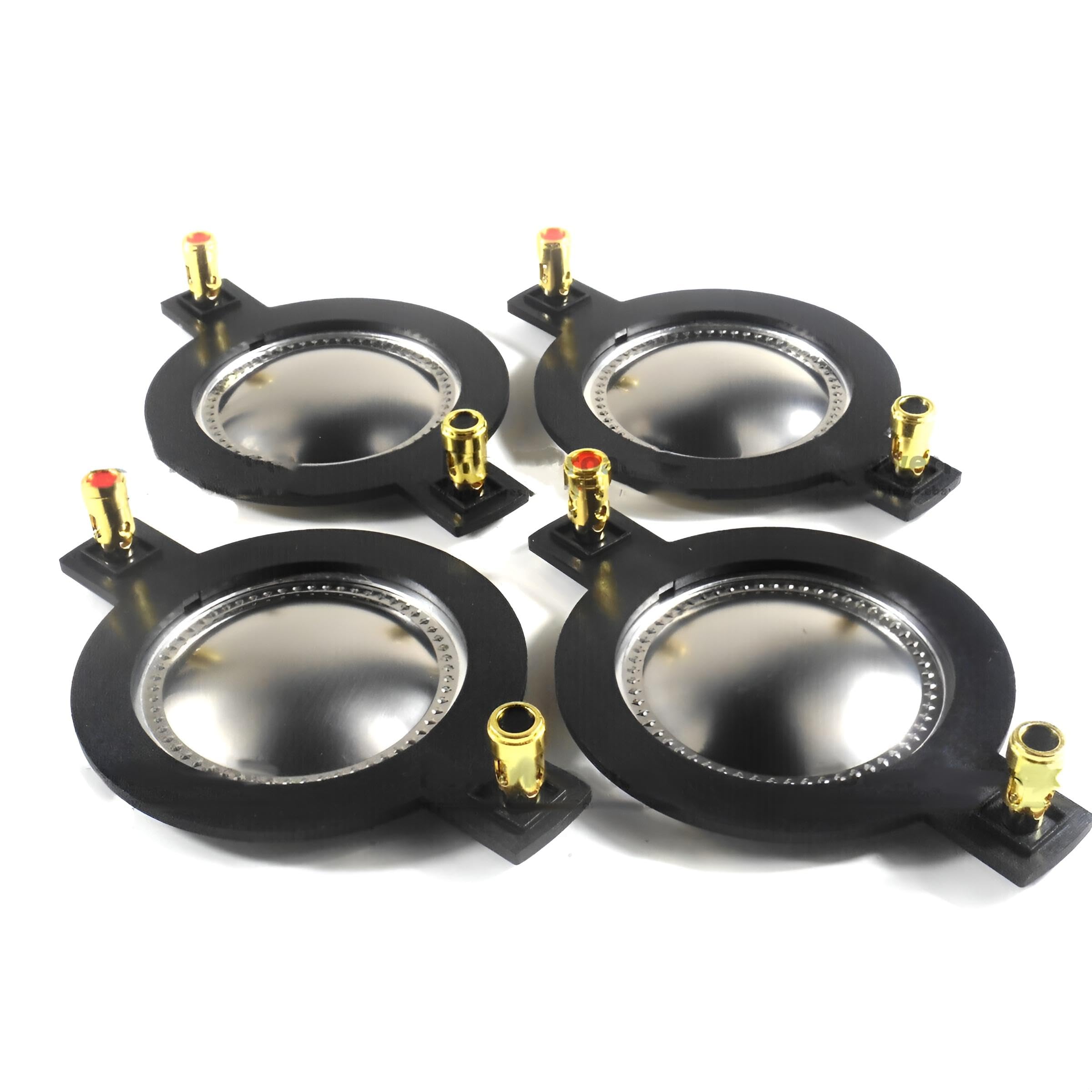 (4 Pcs) Diaphragm Fits for Timpano Tempesta TPT-RPDH2000 TPT-DH2000 Horn Driver