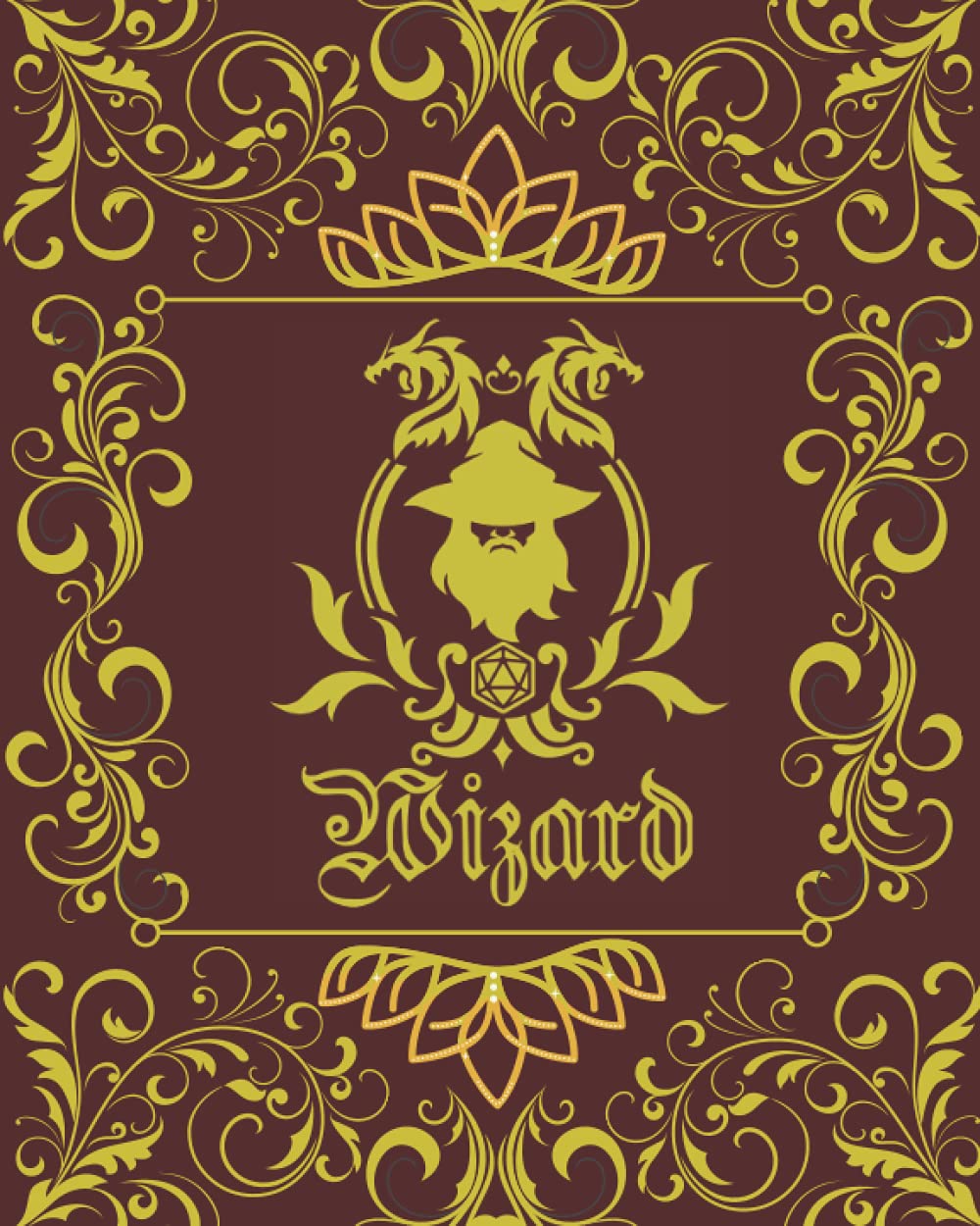 Wizard Character Journal: DnD DM Notebook With 50 Character Sheets and 100 Mixed Pages (Lined, Graph, Hex & Blank)For Role Playing Fantasy Games ... - 14 Cover Designs For Different RPG Class)